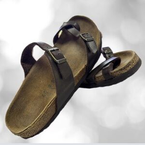 Women’s Birkenstocks Mayari Sandals, 2 Strap/Buckle, Size. , Oiled Leather